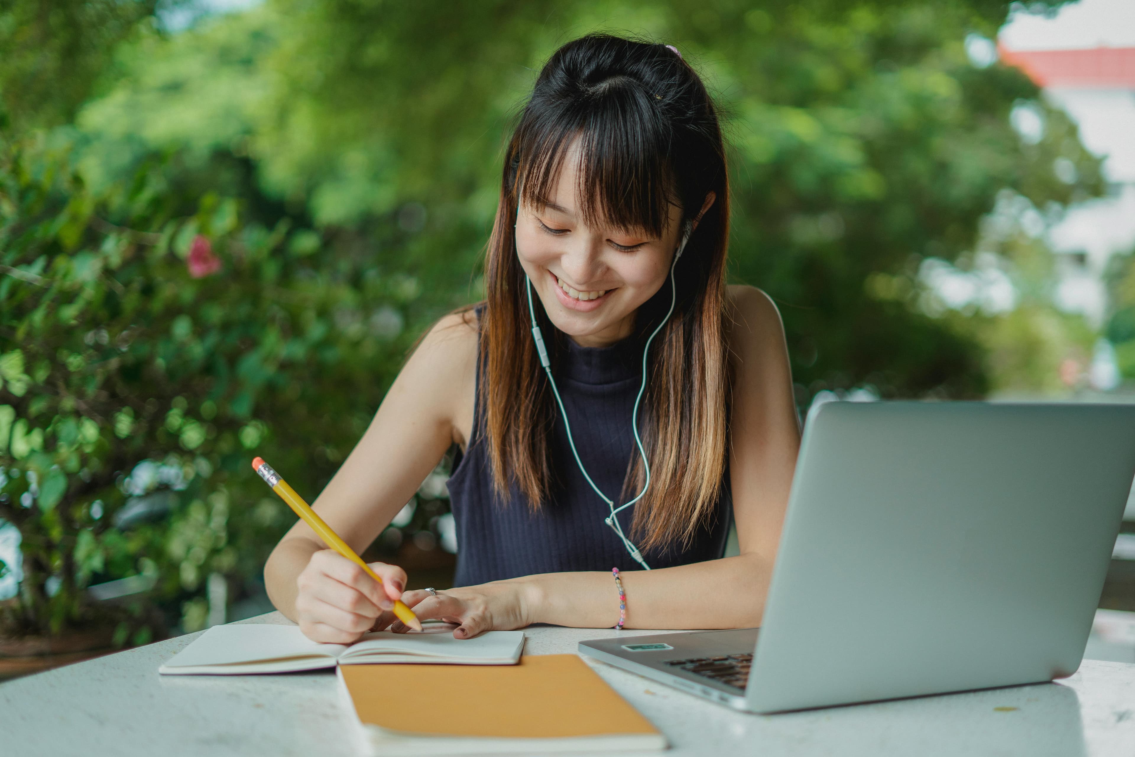 study girl